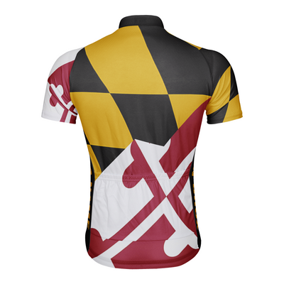 Customize Maryland Men's Cycling Jersey Short Sleeve
