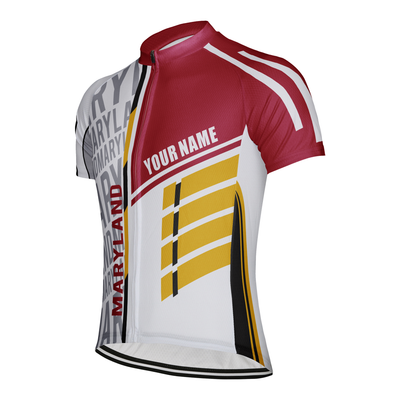 Customize Maryland Men's Cycling Jersey Short Sleeve