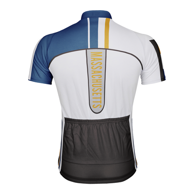 Customized Massachusetts Men's Cycling Jersey Short Sleeve