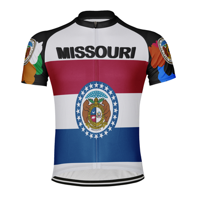 Personalized Missouri Men's Cycling Jersey Short Sleeve