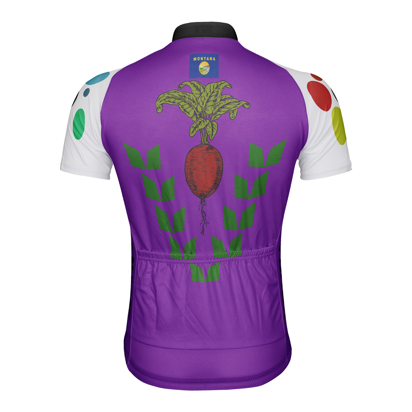 Customized Montana Men's Short Sleeve Cycling Jersey