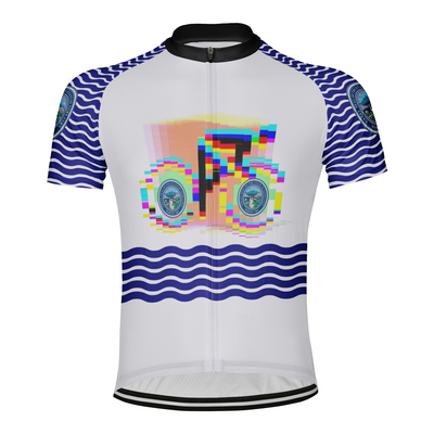 Customized Nebraska Men's Short Sleeve Cycling Jersey