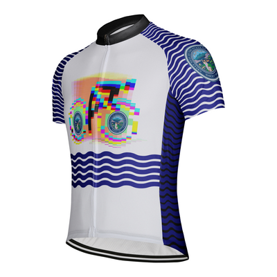 Customized Nebraska Men's Short Sleeve Cycling Jersey