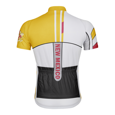 Customized New Mexico Men's Short Sleeve Cycling Jersey