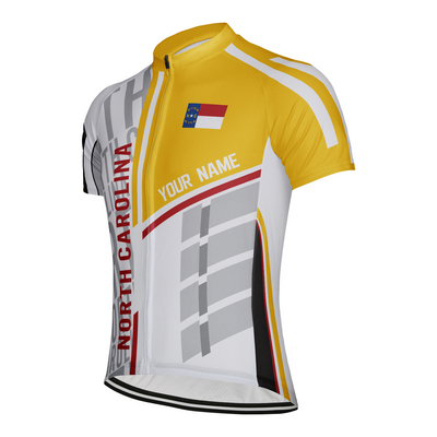 Customized North Carolina Men's Short Sleeve Cycling Jersey