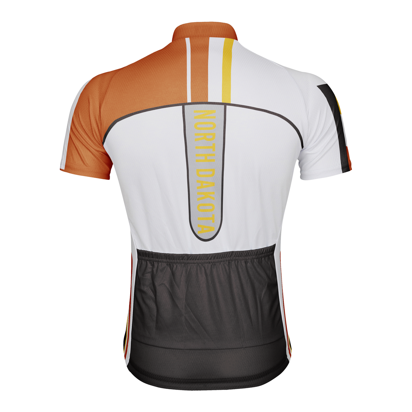 Customized North Dakota Men's Short Sleeve Cycling Jersey