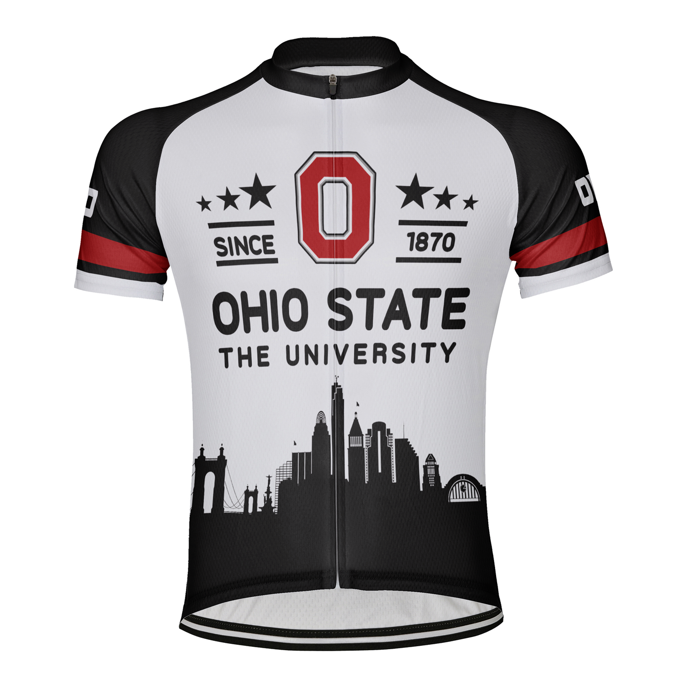 Customized Ohio Men's Short Sleeve Cycling Jersey
