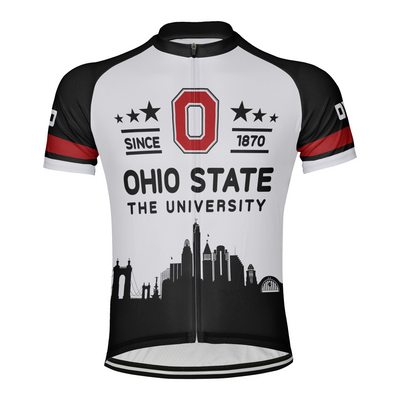 Customized Ohio Men's Short Sleeve Cycling Jersey