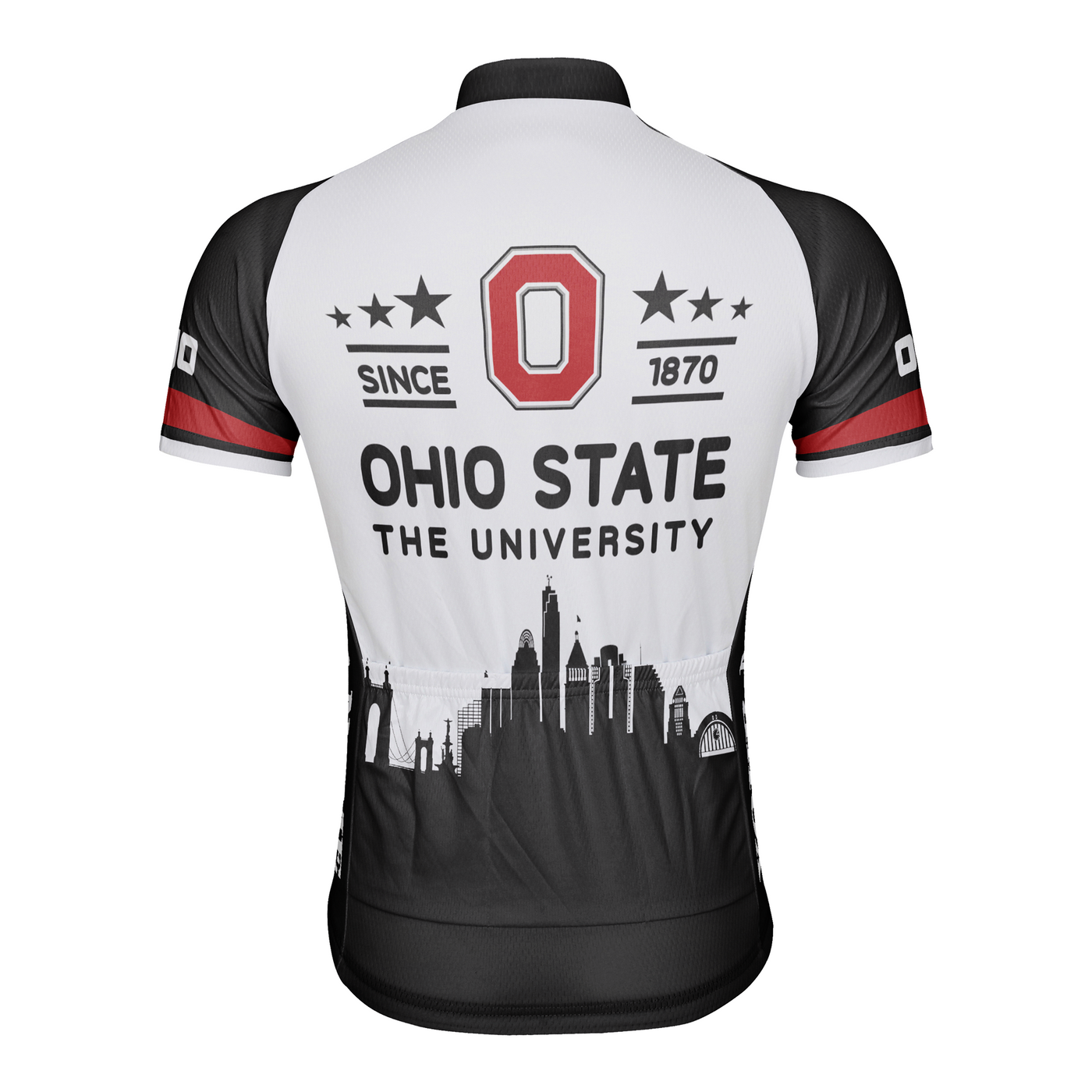 Customized Ohio Men's Short Sleeve Cycling Jersey