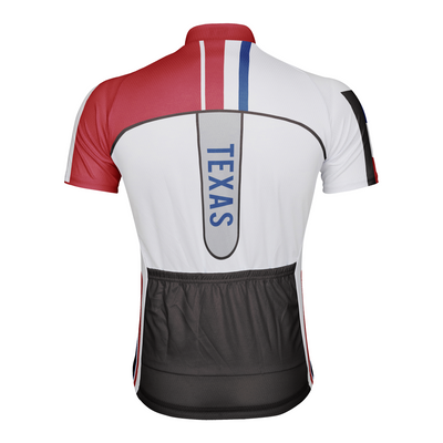 Customized Men's Texas Short Sleeve Cycling Jersey