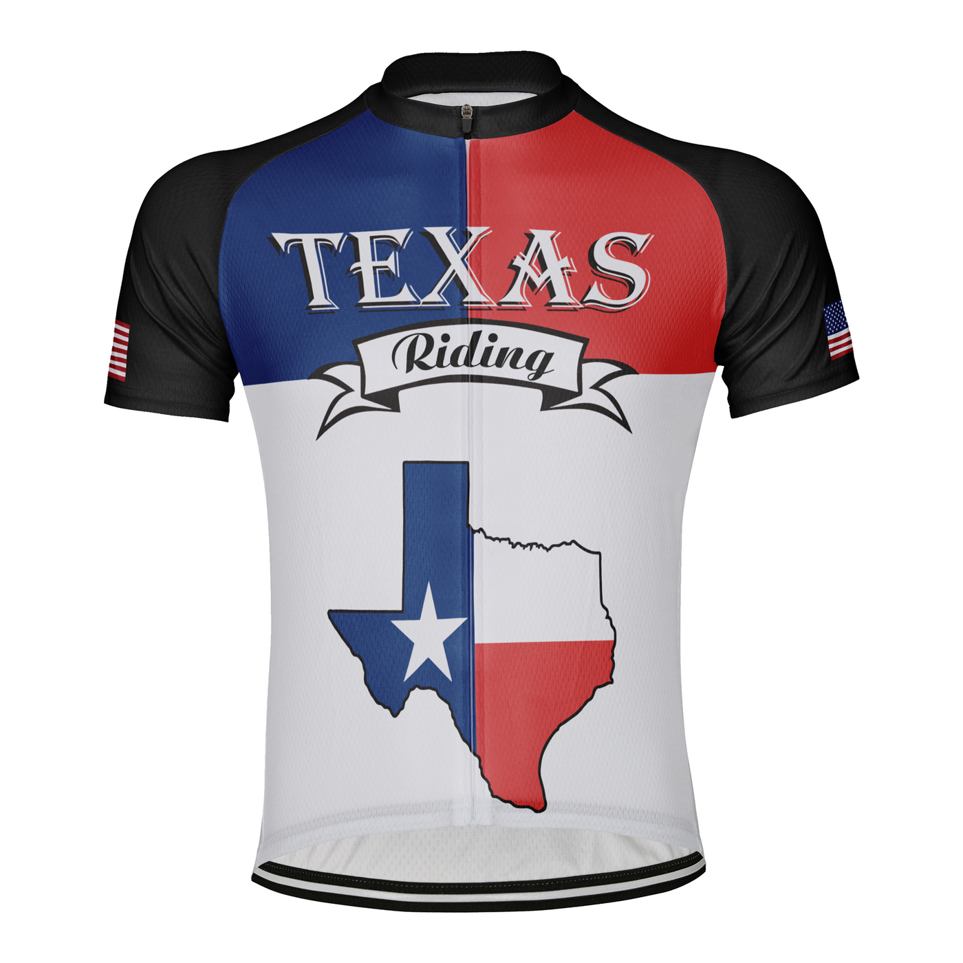 Customized Men's Texas Short Sleeve Cycling Jersey