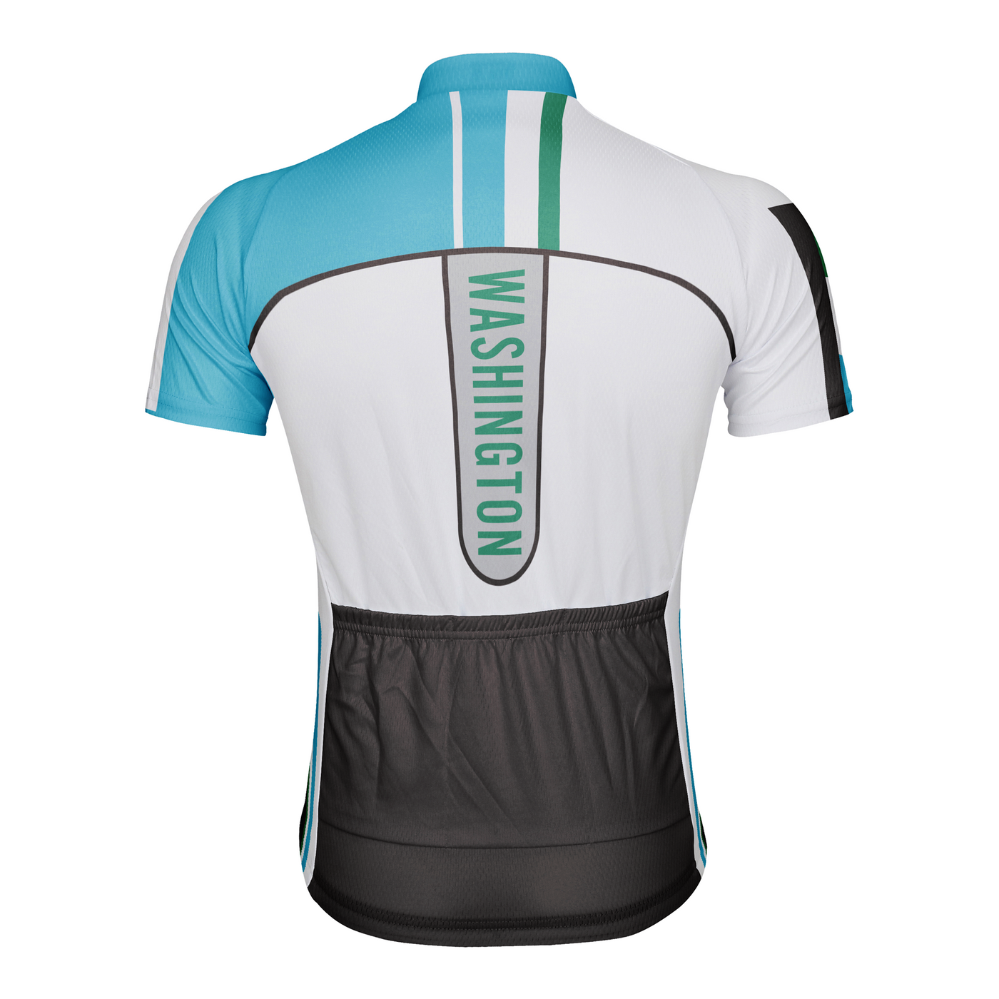 Custom Washington Men's Short Sleeve Cycling Jersey