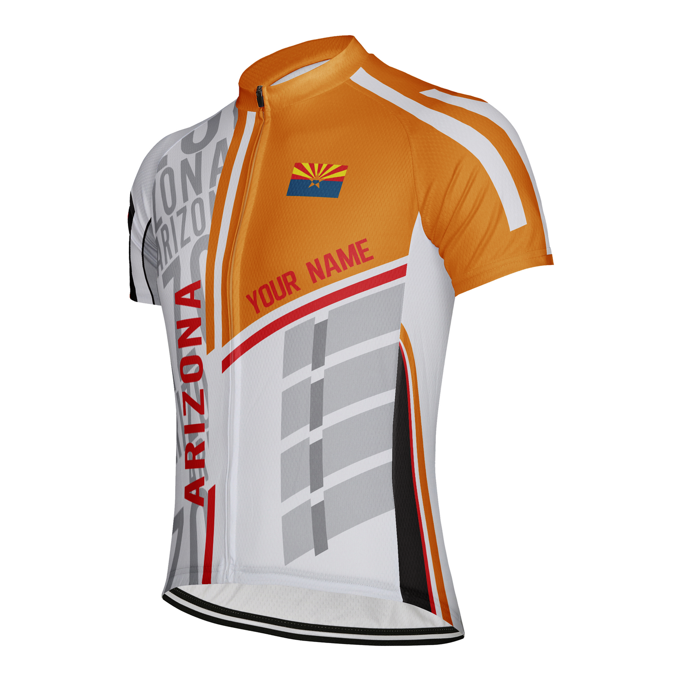 Customized Men's Arizona Short Sleeve Cycling Jersey