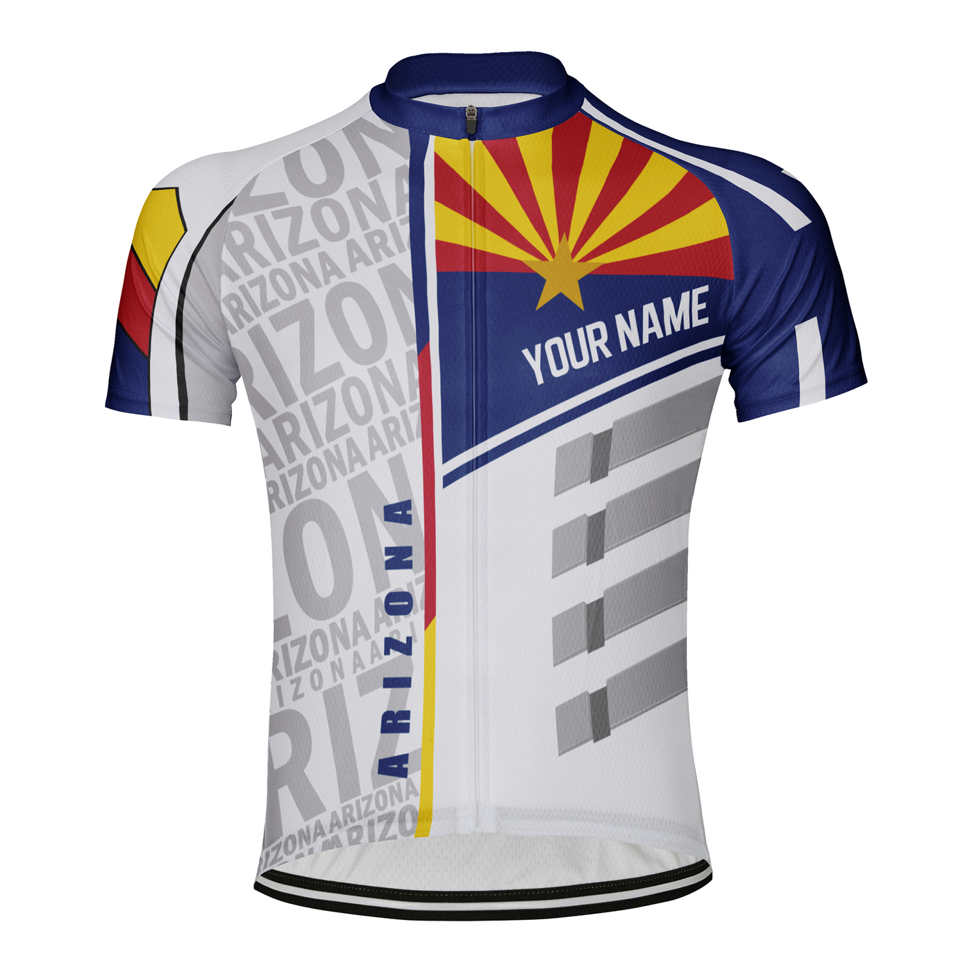 Customized Men's Arizona Short Sleeve Cycling Jersey