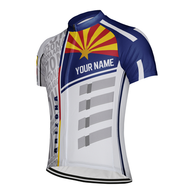 Customized Men's Arizona Short Sleeve Cycling Jersey