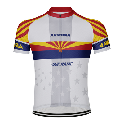 Customized Men's Arizona Short Sleeve Cycling Jersey