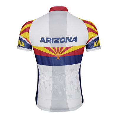 Customized Men's Arizona Short Sleeve Cycling Jersey