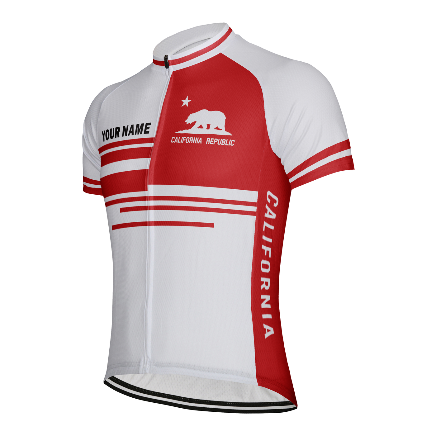 Customized California  Men's Cycling Jersey Short Sleeve