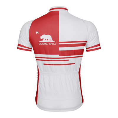 Customized California  Men's Cycling Jersey Short Sleeve