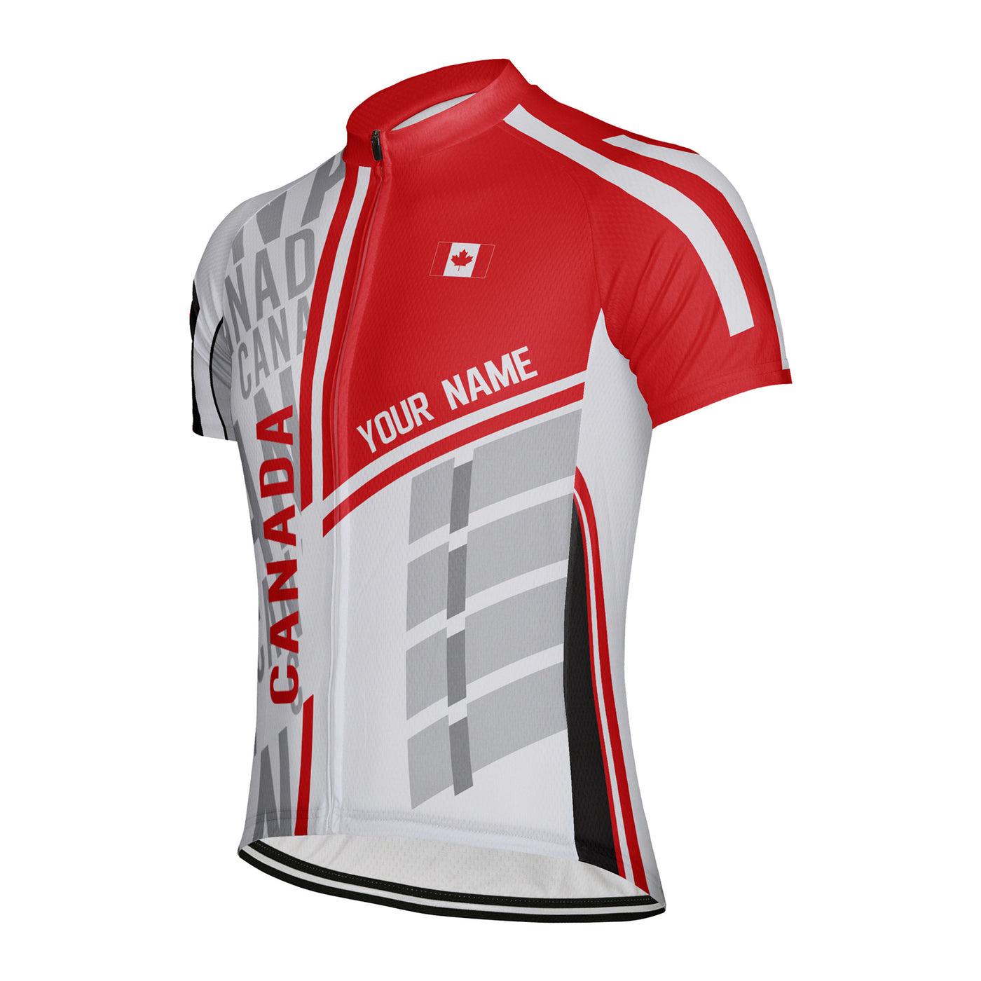 Customized Canada Men's Cycling Jersey Short Sleeve