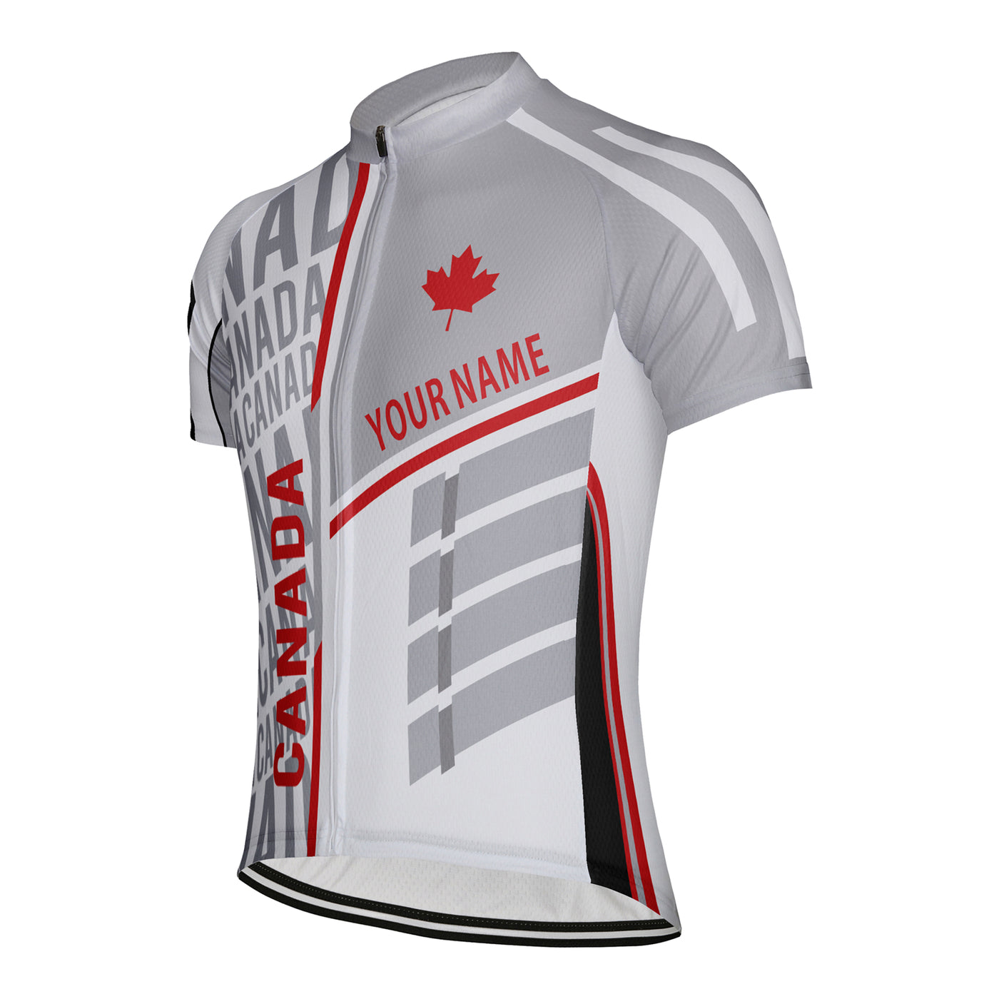 Customized Canada Men's Cycling Jersey Short Sleeve