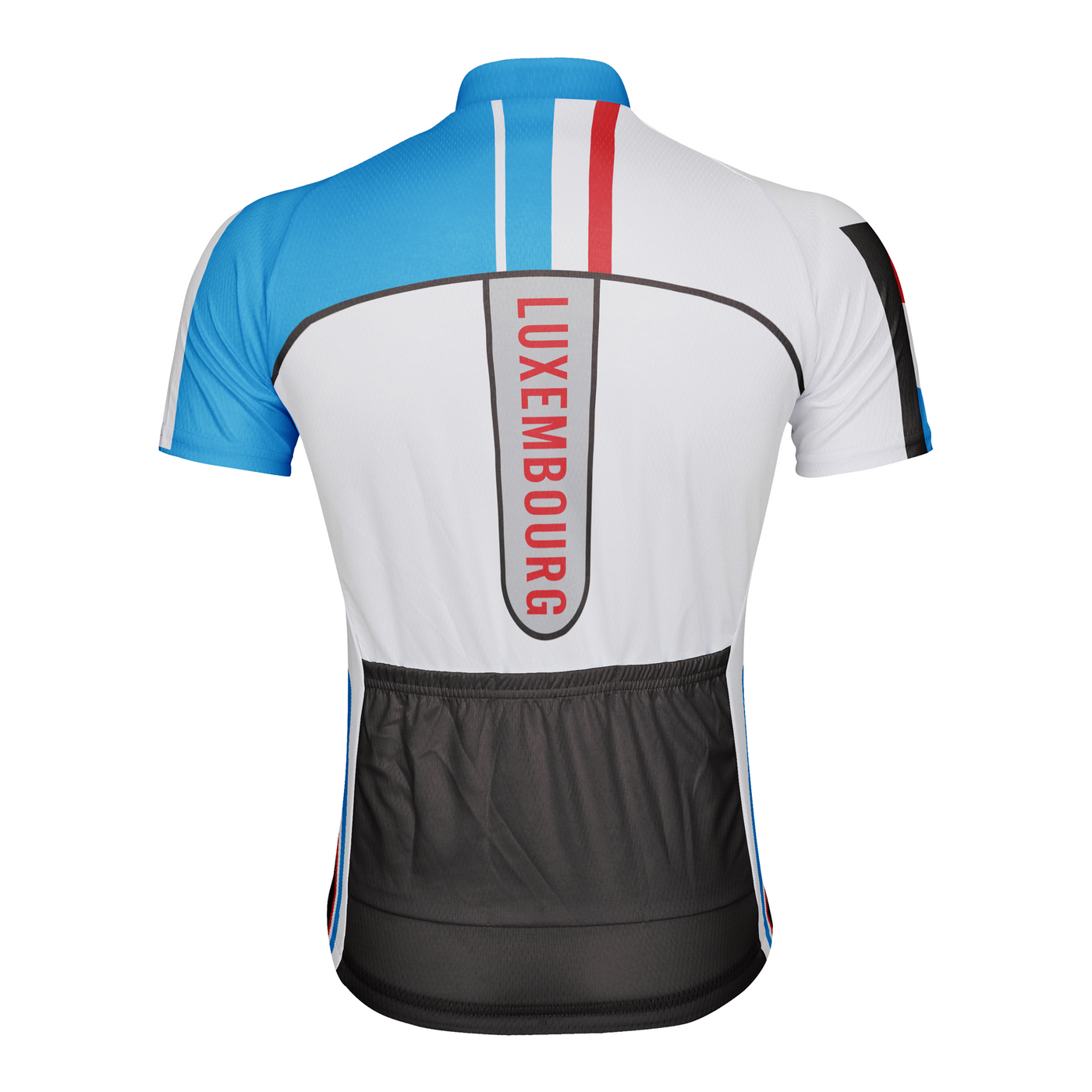 Customized Luxembourg Men's Cycling Jersey Short Sleeve