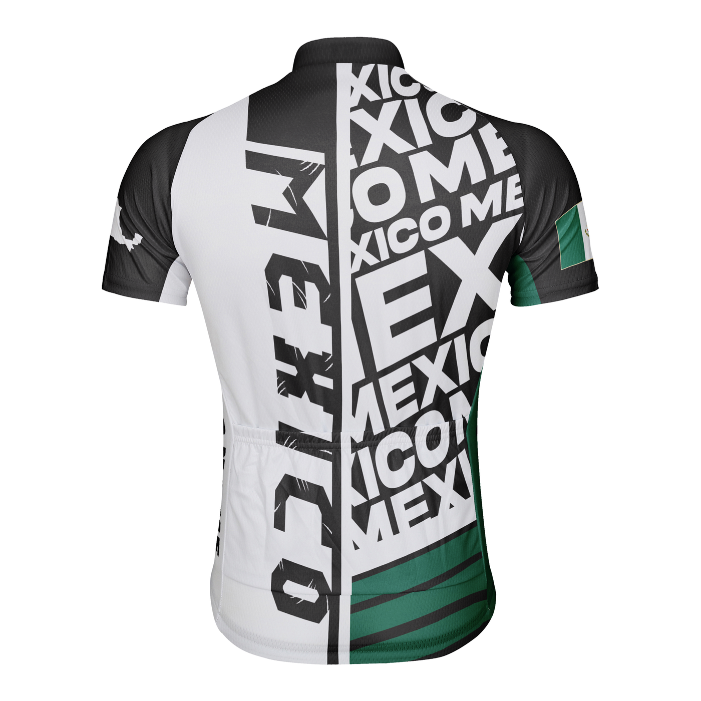 Customized Mexico Men's Cycling Jersey Short Sleeve