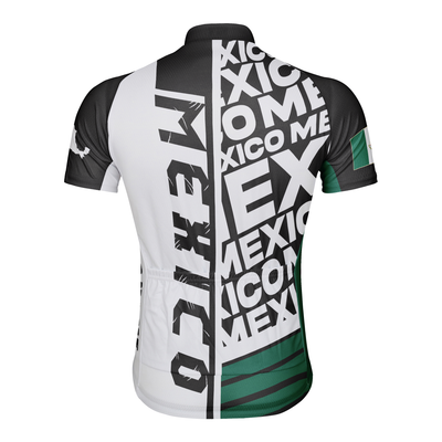 Customized Mexico Men's Cycling Jersey Short Sleeve