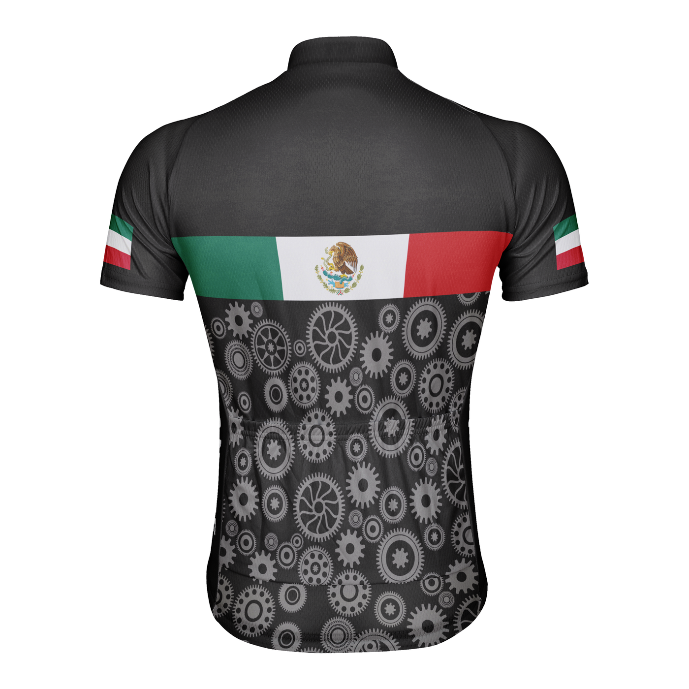 Customized Mexico Men's Cycling Jersey Short Sleeve
