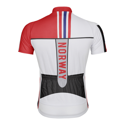 Customized Norway Men's Cycling Jersey Short Sleeve