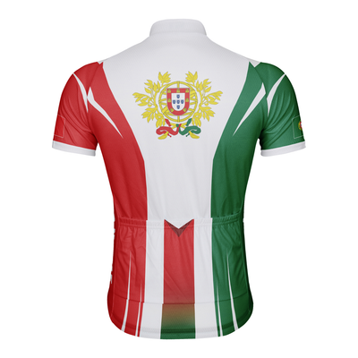 Customized Portugal Men's Cycling Jersey Short Sleeve
