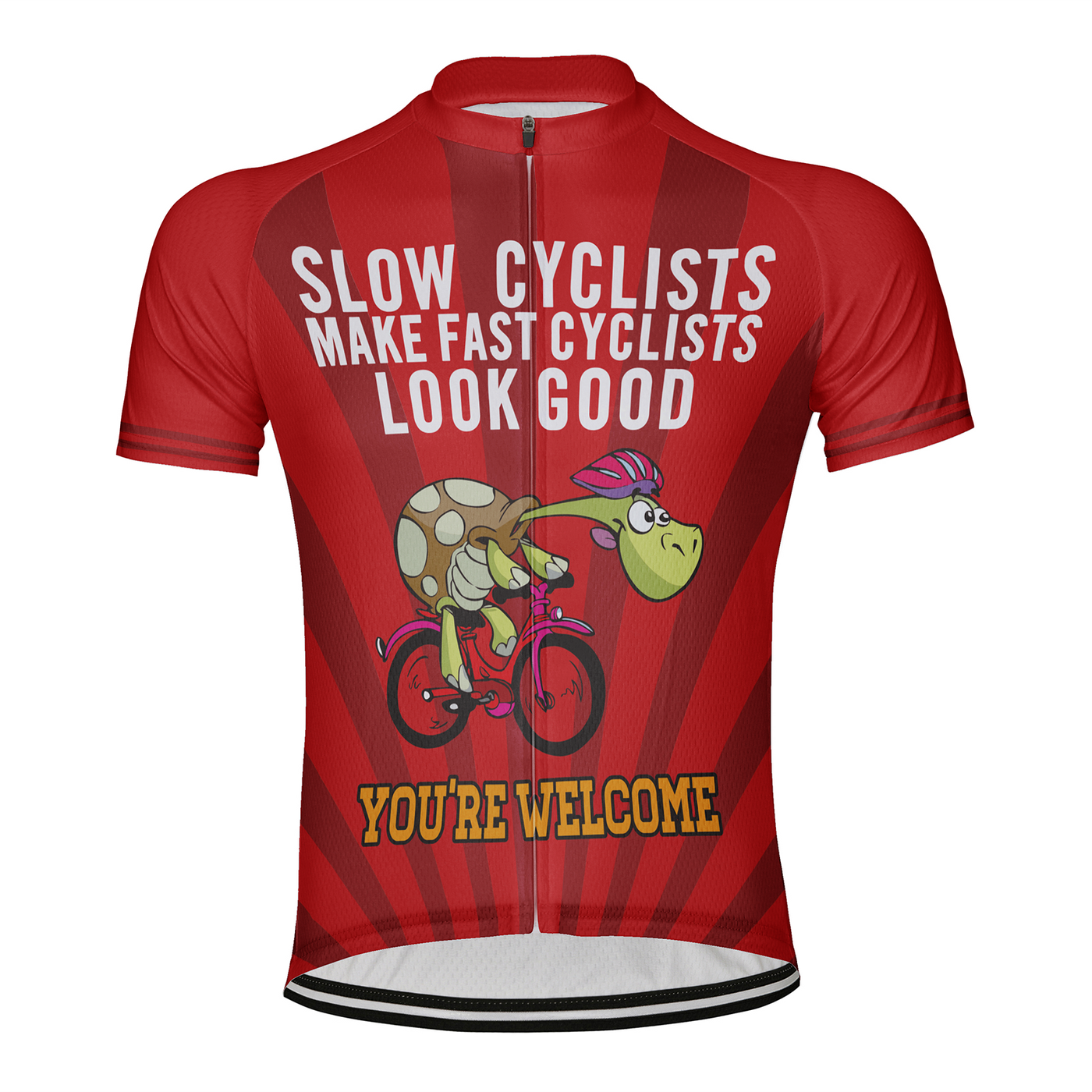 Customized Tortoise Men's Cycling Jersey Short Sleeve