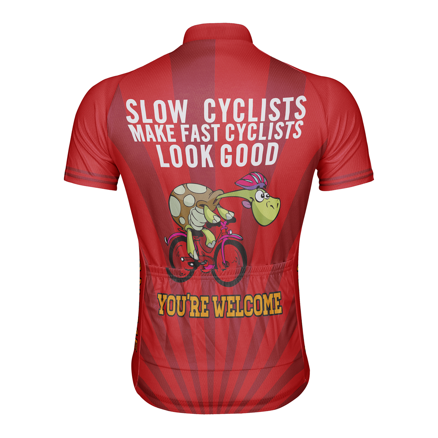 Customized Tortoise Men's Cycling Jersey Short Sleeve