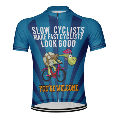 Customized Tortoise Men's Cycling Jersey Short Sleeve
