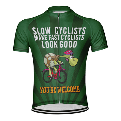 Customized Tortoise Men's Cycling Jersey Short Sleeve