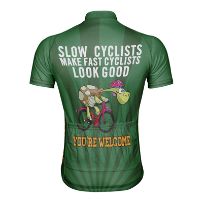 Customized Tortoise Men's Cycling Jersey Short Sleeve