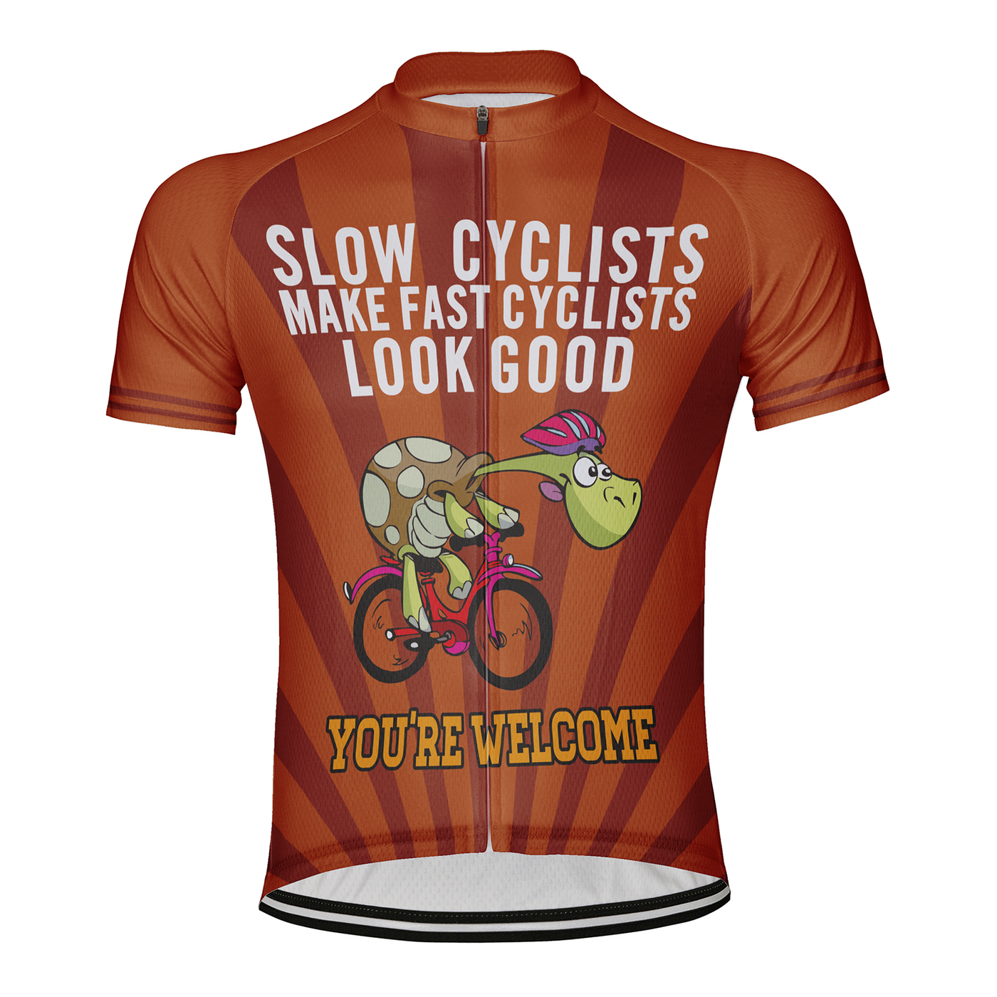Customized Tortoise Men's Cycling Jersey Short Sleeve