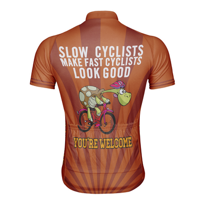 Customized Tortoise Men's Cycling Jersey Short Sleeve