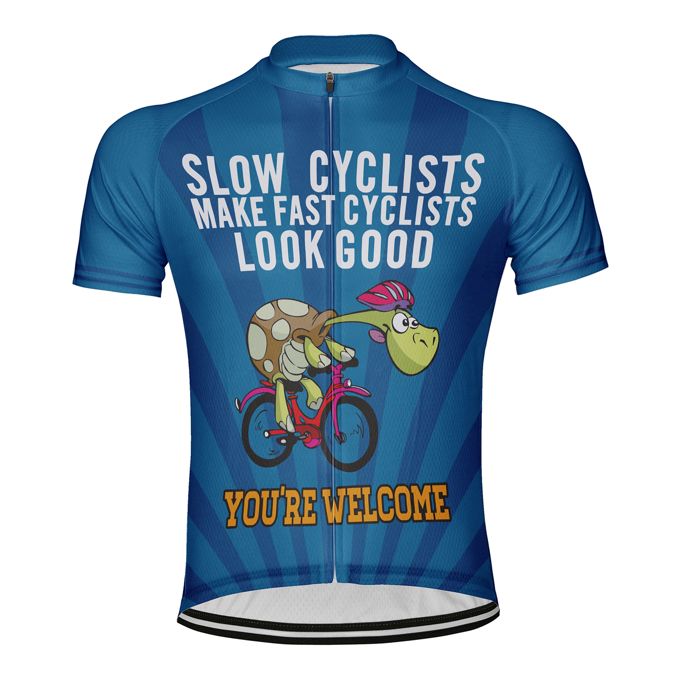 Customized Tortoise Men's Cycling Jersey Short Sleeve