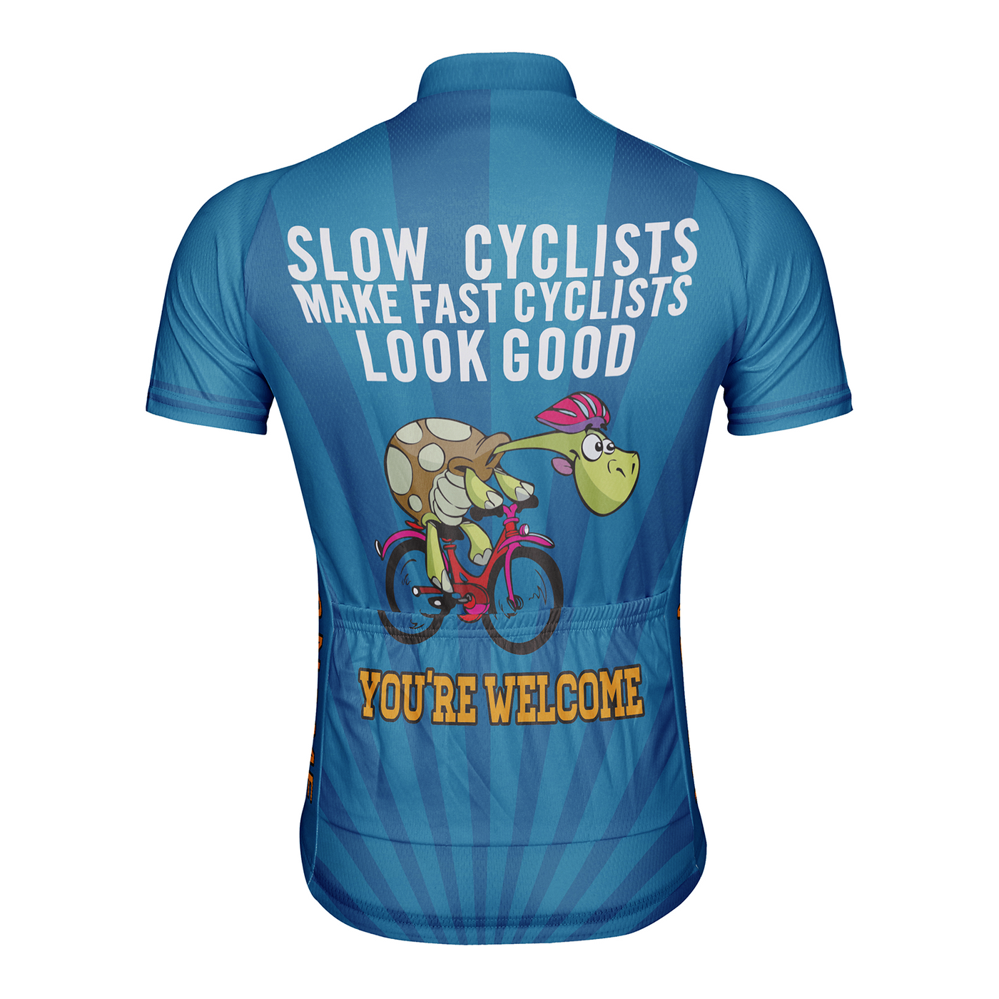 Customized Tortoise Men's Cycling Jersey Short Sleeve