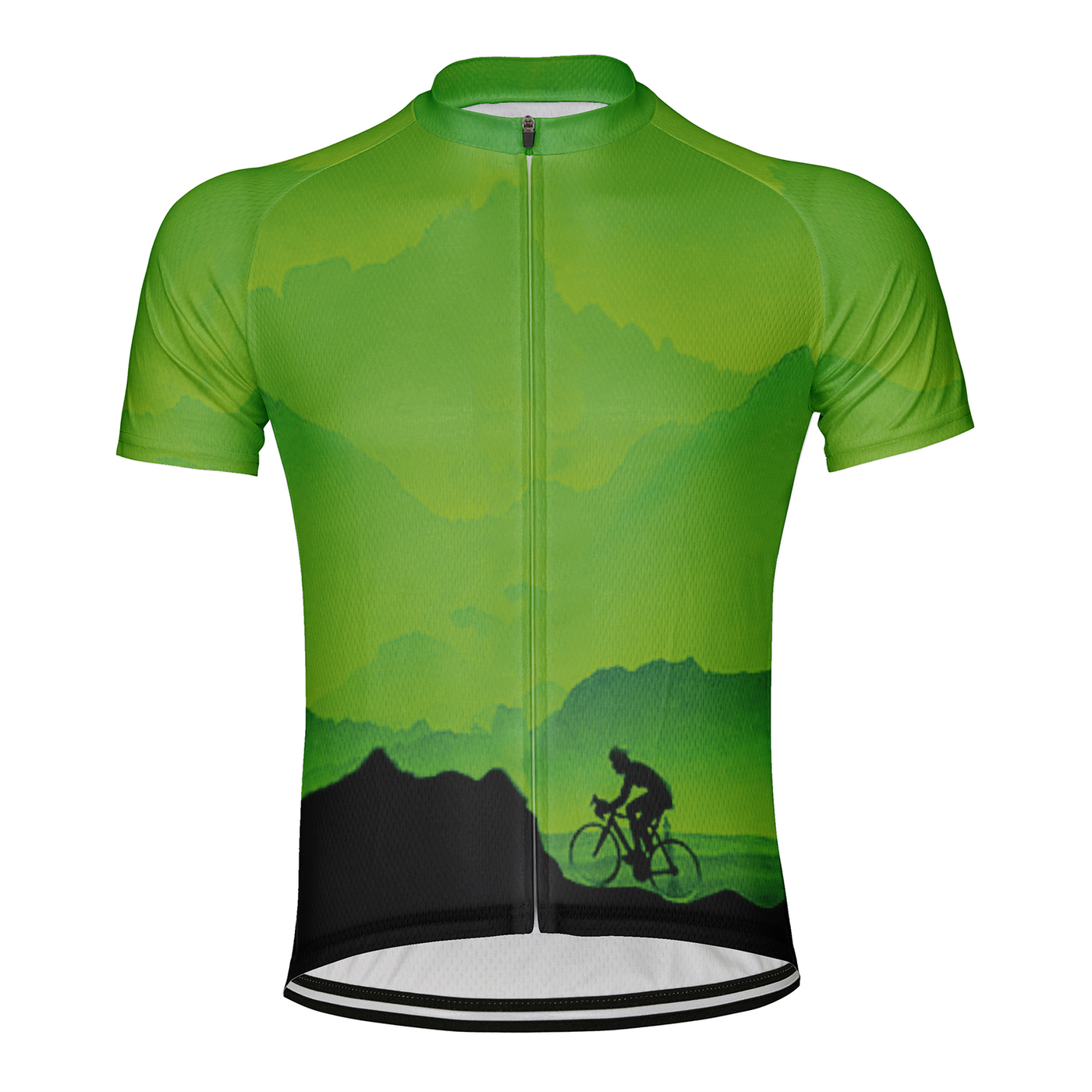 Customized Mountain Men's Cycling Jersey Short Sleeve