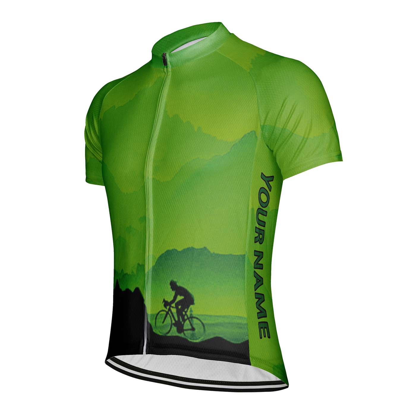 Customized Mountain Men's Cycling Jersey Short Sleeve