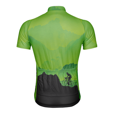 Customized Mountain Men's Cycling Jersey Short Sleeve