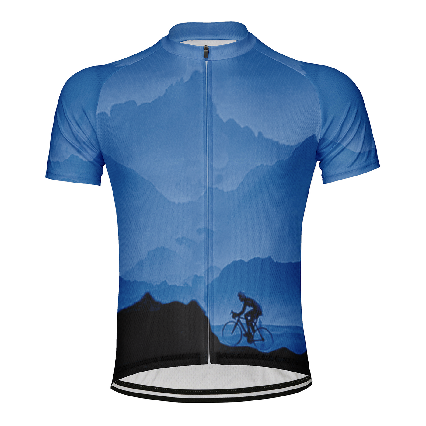 Customized Mountain Men's Cycling Jersey Short Sleeve