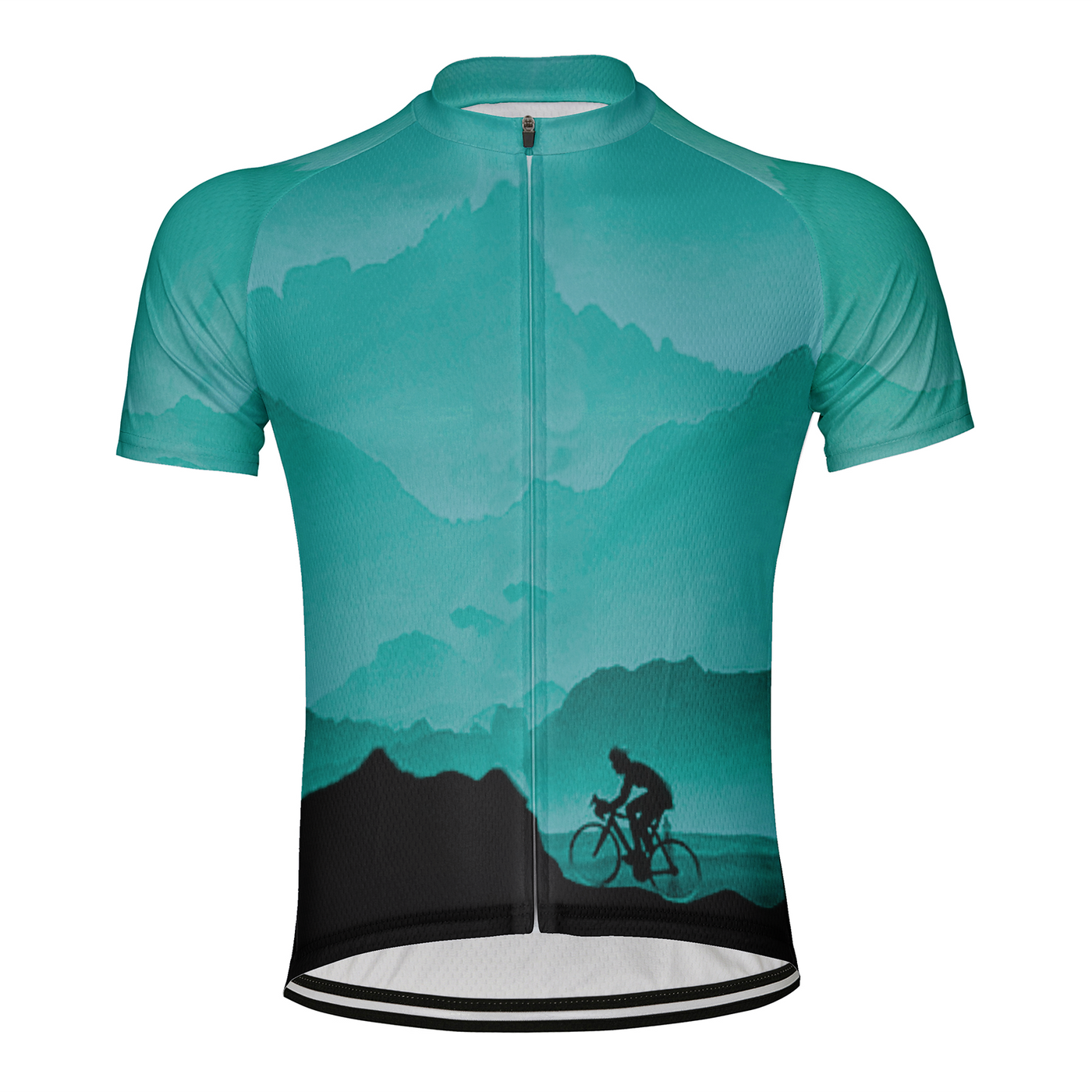 Customized Mountain Men's Cycling Jersey Short Sleeve
