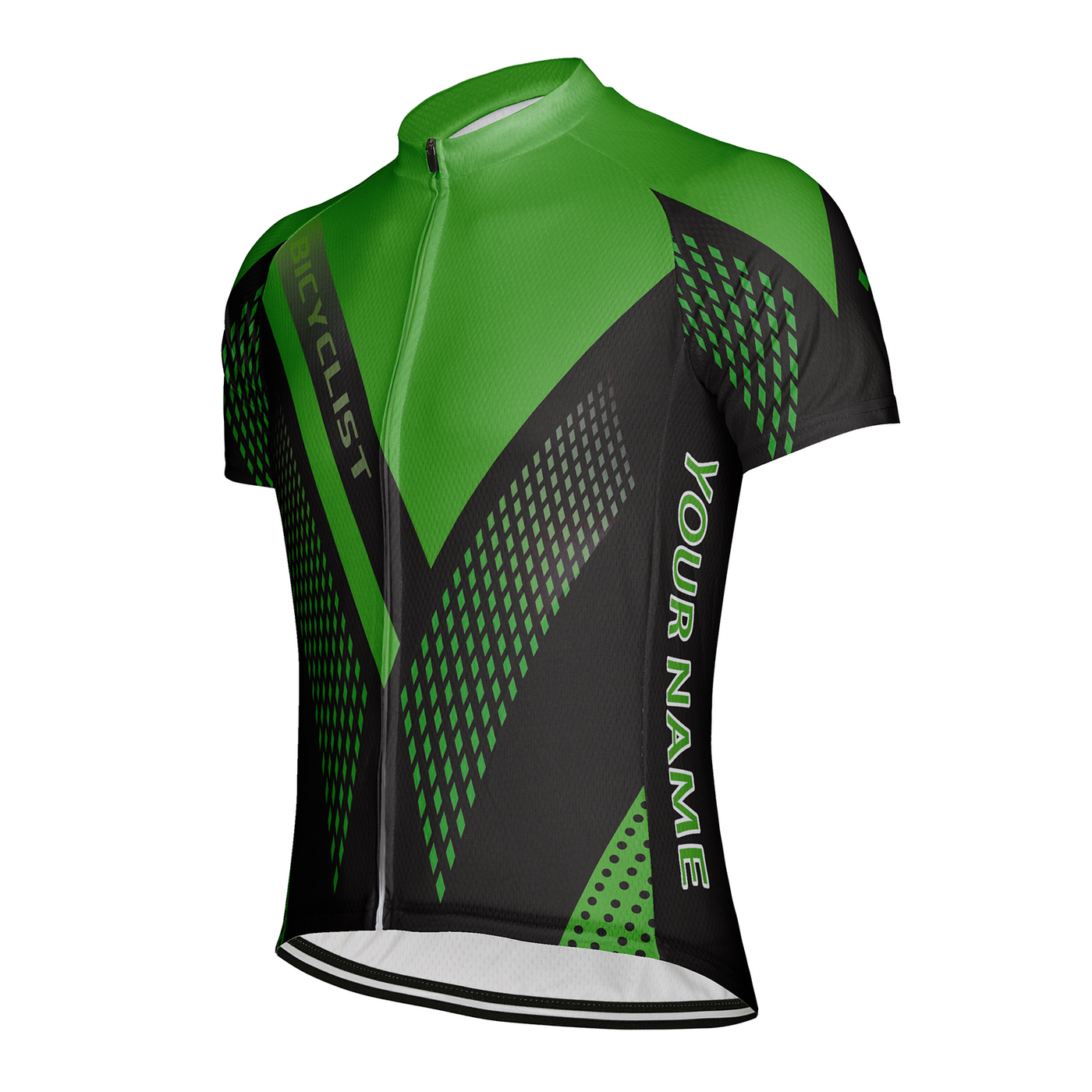 Customized Bicyclist Men's Cycling Jersey Short Sleeve