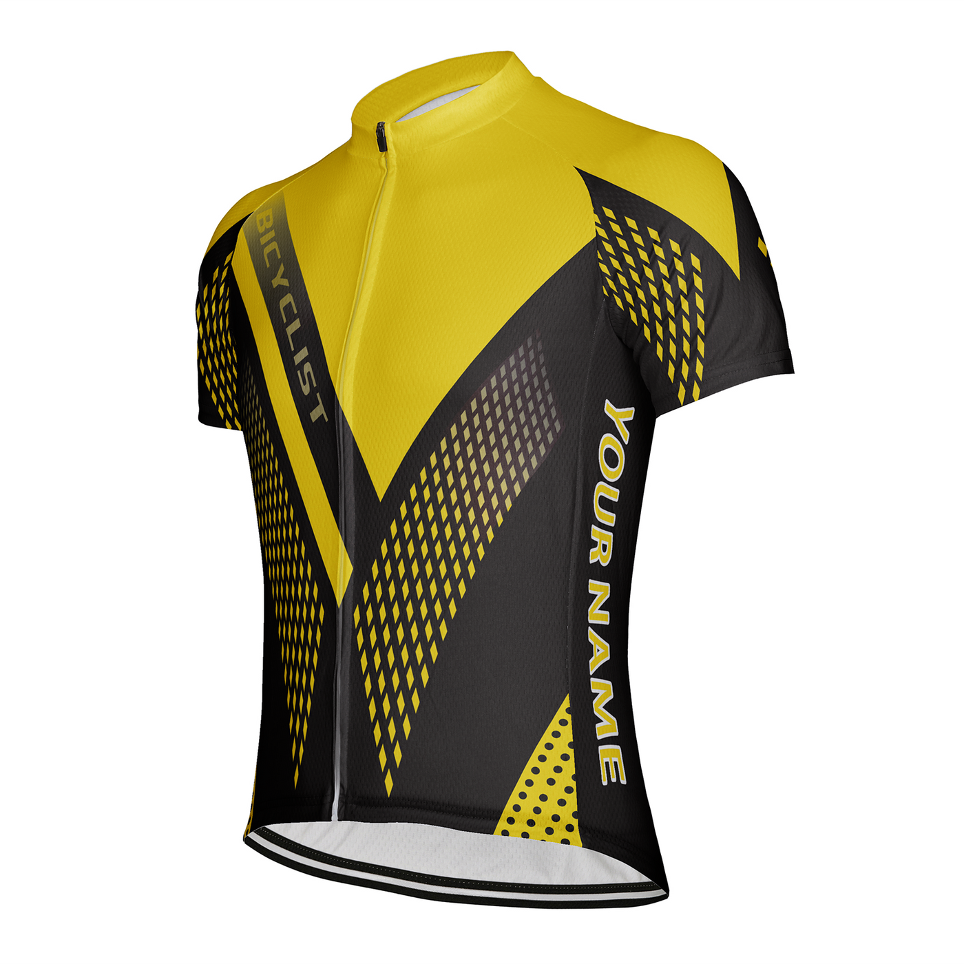 Customized Bicyclist Men's Cycling Jersey Short Sleeve