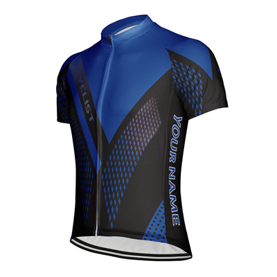 Customized Bicyclist Men's Cycling Jersey Short Sleeve