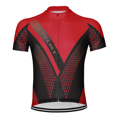 Customized Bicyclist Men's Cycling Jersey Short Sleeve