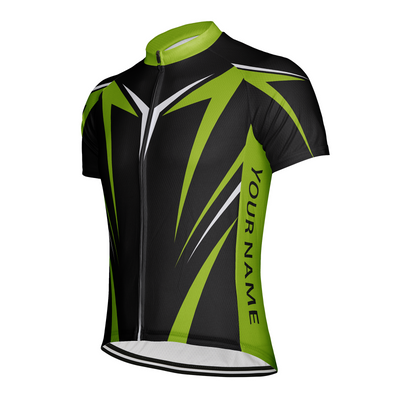 Customized Lines Men's Cycling Jersey Short Sleeve
